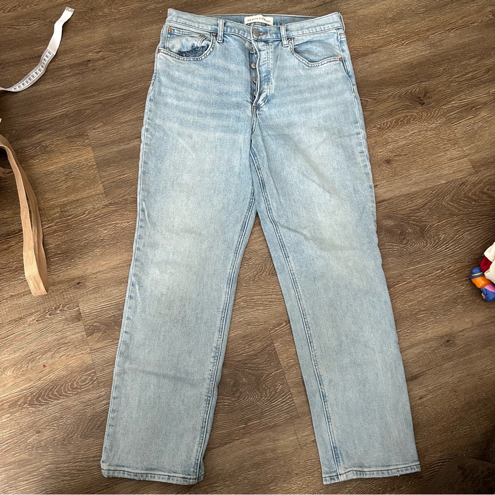 Aritzia Light Blue Straight Leg Pants